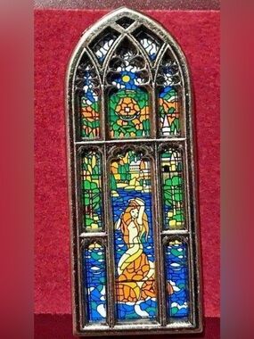 Harry Potter Mermaid Stained Glass Pin